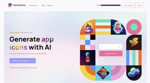 CandyIcons - AI Website