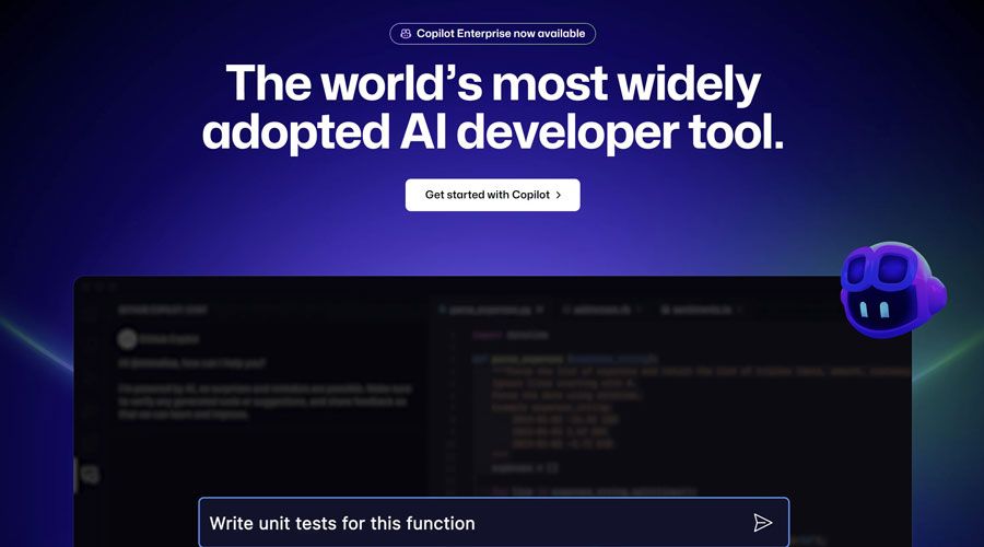 Go to GitHub Copilot GitHub Copilot
