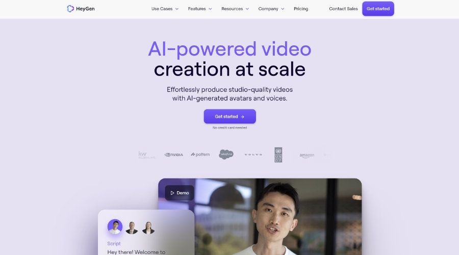 Go to HeyGen - AI Video Avatars HeyGen - AI Video Avatars